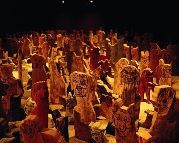 윤석남, ‘1025: 사람과 사람 없이’, 2008, ⓒ윤석남